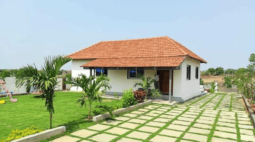 Landscape design gallery project 6 - Karur Rose Nursery Garden Tamil Nadu