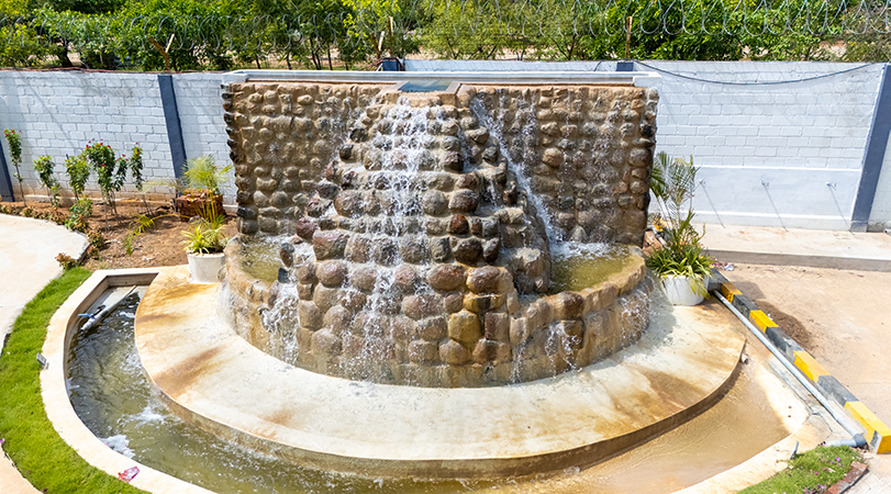 Landscape design gallery project 4 - Karur Rose Nursery Garden Tamil Nadu