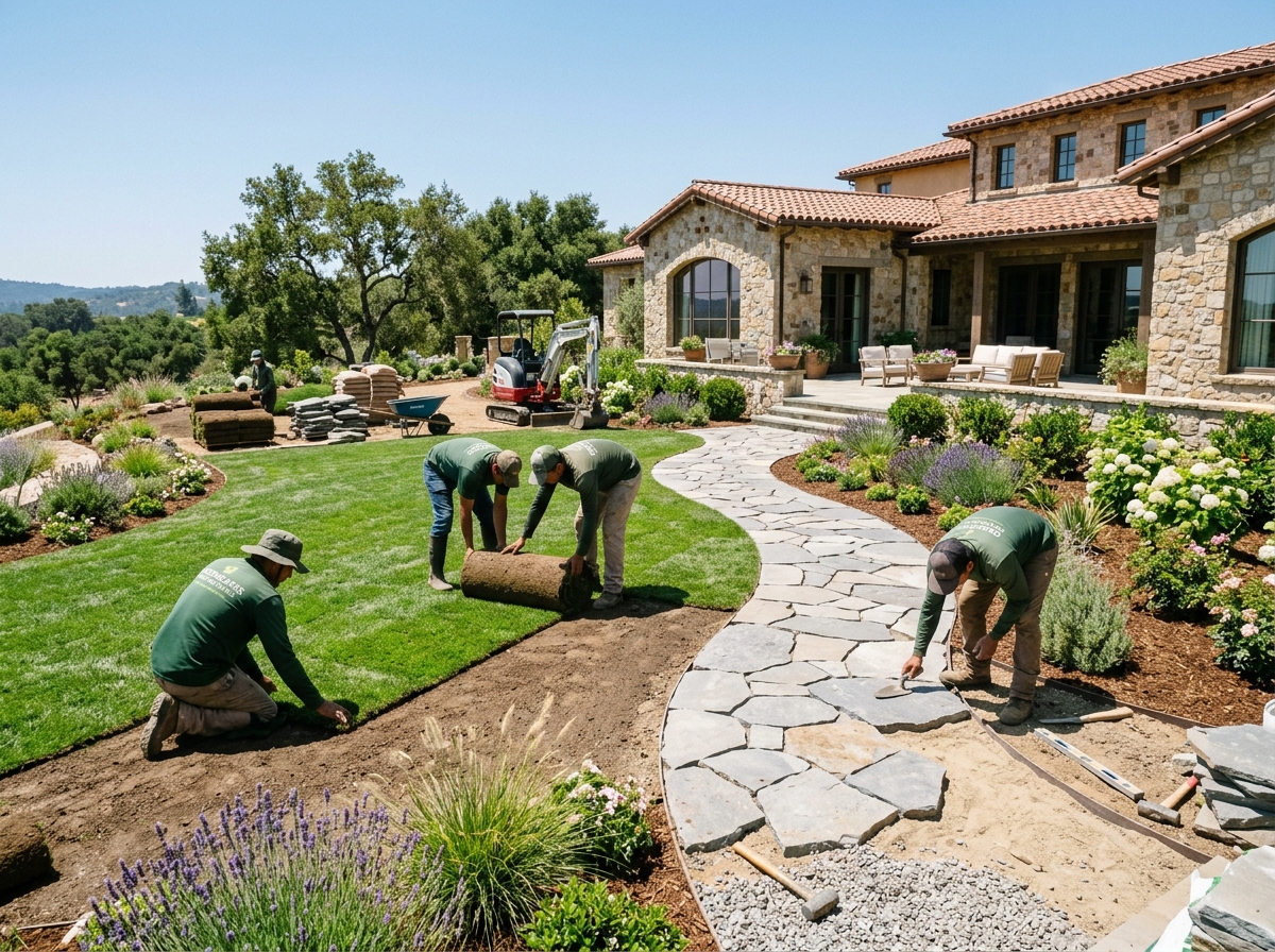 Landscape Contractors Example - Karur Rose Nursery